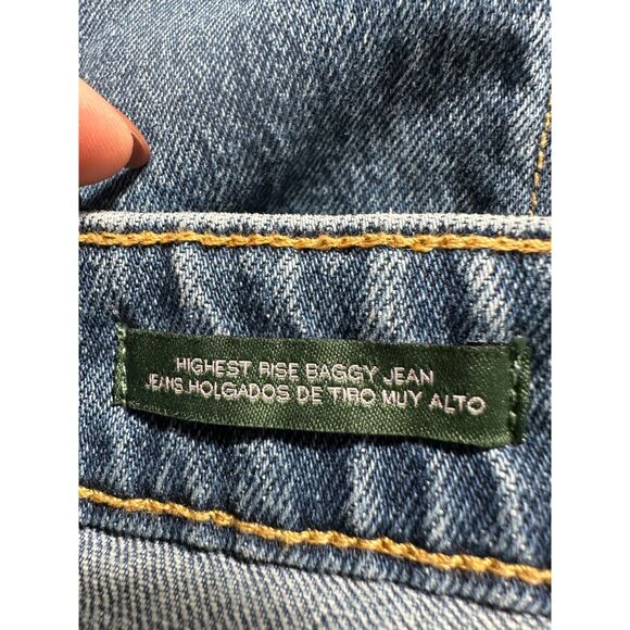 Wild Fable Highest Rise Baggy Jean Size 2 - Picture 4 of 4